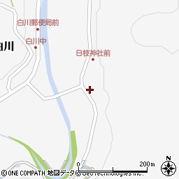 鹿児島県南さつま市金峰町白川2263周辺の地図