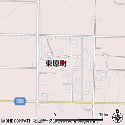 鹿児島県鹿屋市東原町3431-407周辺の地図