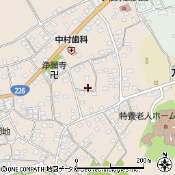 鹿児島県南さつま市加世田小湊406-4周辺の地図