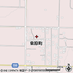 鹿児島県鹿屋市東原町3431-125周辺の地図