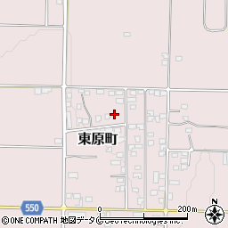 鹿児島県鹿屋市東原町3431-123周辺の地図