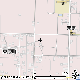 鹿児島県鹿屋市東原町3431-32周辺の地図