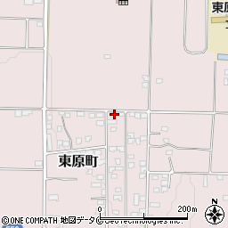 鹿児島県鹿屋市東原町3431-28周辺の地図