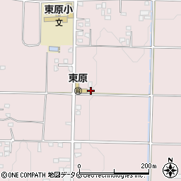 鹿児島県鹿屋市東原町3298-16周辺の地図