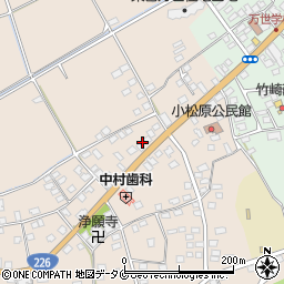 鹿児島県南さつま市加世田小湊21周辺の地図