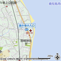 鹿児島県鹿児島市喜入瀬々串町1周辺の地図