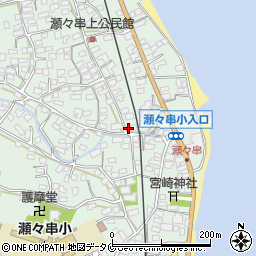 鹿児島県鹿児島市喜入瀬々串町19周辺の地図