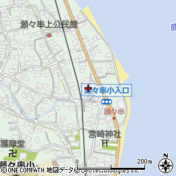 鹿児島県鹿児島市喜入瀬々串町17周辺の地図