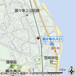 鹿児島県鹿児島市喜入瀬々串町20周辺の地図