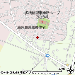 鹿児島県南さつま市加世田益山7998周辺の地図