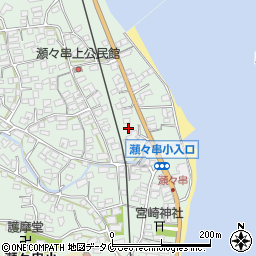 鹿児島県鹿児島市喜入瀬々串町24周辺の地図