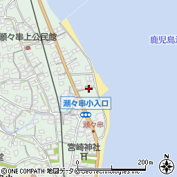 鹿児島県鹿児島市喜入瀬々串町10周辺の地図