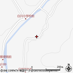 鹿児島県南さつま市金峰町白川2132周辺の地図