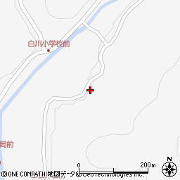 鹿児島県南さつま市金峰町白川2096周辺の地図