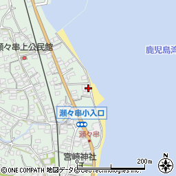 鹿児島県鹿児島市喜入瀬々串町13周辺の地図