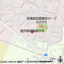 県共済住宅周辺の地図