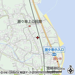 鹿児島県鹿児島市喜入瀬々串町37周辺の地図