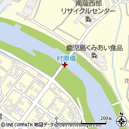 村原橋周辺の地図