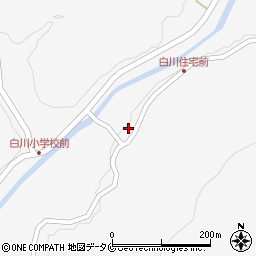 鹿児島県南さつま市金峰町白川862周辺の地図