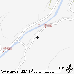 鹿児島県南さつま市金峰町白川1995周辺の地図