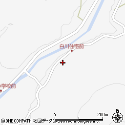 鹿児島県南さつま市金峰町白川1994周辺の地図