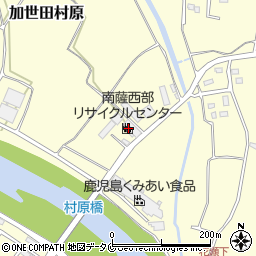 有限会社東京商事　加世田営業所周辺の地図