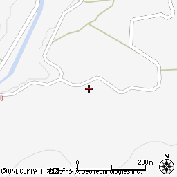 鹿児島県南さつま市金峰町白川893周辺の地図