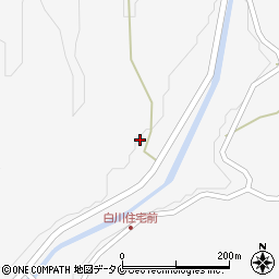 鹿児島県南さつま市金峰町白川643周辺の地図