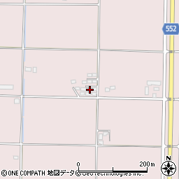 鹿児島県鹿屋市東原町6095周辺の地図