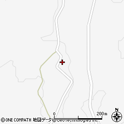 鹿児島県南さつま市金峰町白川3357周辺の地図