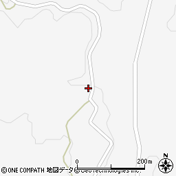 鹿児島県南さつま市金峰町白川3358周辺の地図