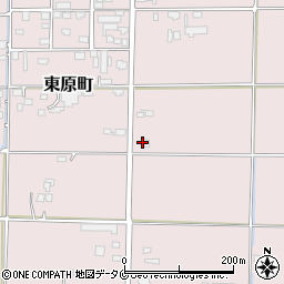 鹿児島県鹿屋市東原町6119周辺の地図