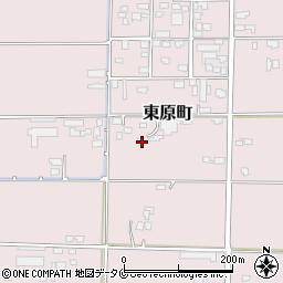 鹿児島県鹿屋市東原町6139周辺の地図