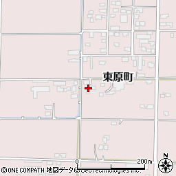 鹿児島県鹿屋市東原町6140周辺の地図