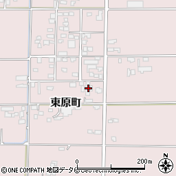 鹿児島県鹿屋市東原町6892-17周辺の地図