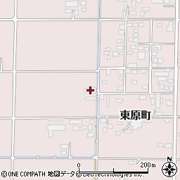 鹿児島県鹿屋市東原町6890周辺の地図