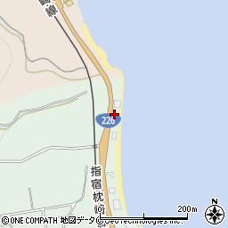 瀬々串物産館周辺の地図
