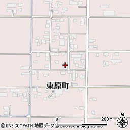 鹿児島県鹿屋市東原町6892-5周辺の地図