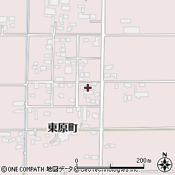 鹿児島県鹿屋市東原町6892-1周辺の地図