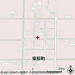 鹿児島県鹿屋市東原町6893-17周辺の地図