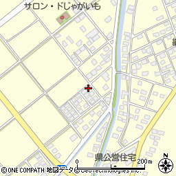 鹿児島県南さつま市加世田高橋2057-5周辺の地図