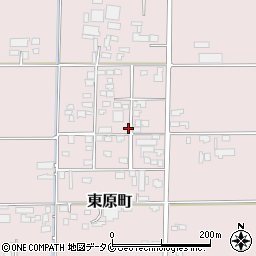 鹿児島県鹿屋市東原町6893-22周辺の地図