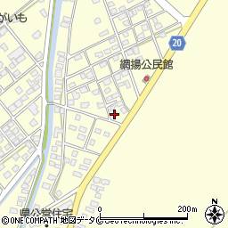 鹿児島県南さつま市加世田高橋2066-48周辺の地図