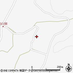 鹿児島県南さつま市金峰町白川1176周辺の地図