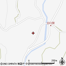 鹿児島県南さつま市金峰町白川644周辺の地図