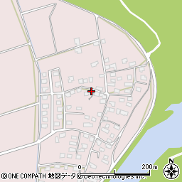 鹿児島県南さつま市加世田益山2762周辺の地図