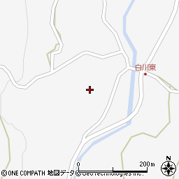 鹿児島県南さつま市金峰町白川636周辺の地図