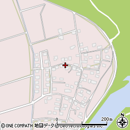 鹿児島県南さつま市加世田益山2761-1周辺の地図