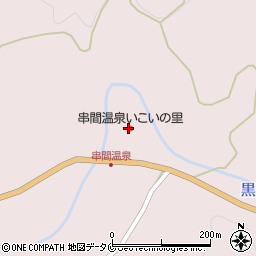 串間市本城支所周辺の地図