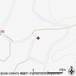 鹿児島県南さつま市金峰町白川1186周辺の地図